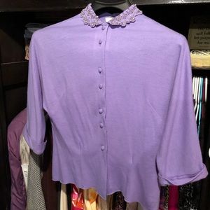 Purple Vintage Top